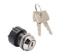 JK221 19mm_12V Lift Equipment Parts Elevator Base Station Lock 19mm Key Switch Power Lock 1Pcs