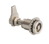 JK620 Telescopic Adjustment tensioning Triangle Lock Manhole Cover Lock Chassis Cabinet Subway Train Track Tongue Lock (Size : Stainless Steel Material)
