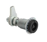 JK620 Telescopic Adjustment tensioning Triangle Lock Manhole Cover Lock Chassis Cabinet Subway Train Track Tongue Lock (Size : Zinc Alloy Material)