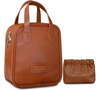 jkahh 2024 New Premium Makeup Bag[Thicken Upgraded], Eretinputc Makeup Bags, Waterproof Travel Makeup Bags, Women Makeup Bags, Handshell Makeup Bags, Braun