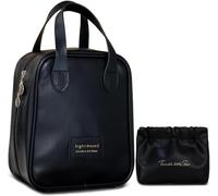 jkahh 2024 New Premium Makeup Bag[Thicken Upgraded], Eretinputc Makeup Bags, Waterproof Travel Makeup Bags, Women Makeup Bags, Handshell Makeup Bags, Black