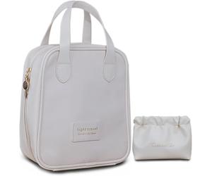 jkahh 2024 New Premium Makeup Bag[Thicken Upgraded], Eretinputc Makeup Bags, Waterproof Travel Makeup Bags, Women Makeup Bags, Handshell Makeup Bags, Pink