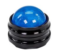 jkahh Mini Manual Body Massager Ball 360 Degree Spin Design Self Massage Tool for Back Shoulders Foot Massage ,Blue Ball