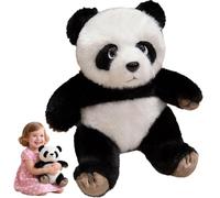Jkapagzy The Pandy - Emotional Healing On Demand, Realistic Panda Plush For Emotionals Support, Mimics Natural Movements For Realistic Comfort, Ease Stress And Soothing Sleep Realistic Panda Plush