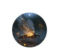 JKDGOJ Beautiful fireflies Pattern 6-piece Round Shape car air freshener with hanging type car accessories