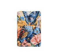 JKDGOJ Butterfly in retro flowers Pattern 6-piece Rectangle car air freshener with hanging type car accessories