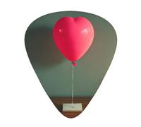 JKDGOJ Confession Balloon Pattern Guitar plectrum 12 pieces with three thickness plectrum combinations suitable for bass and ukulele