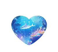 JKDGOJ Fantastic undersea adventure Pattern 6-piece Heart Shape car air freshener with hanging type car accessories