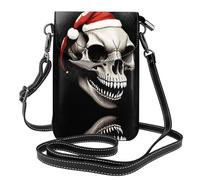 JKDGOJ Little Red Riding Hood Skull Prints Crossbody bag, mobile phone bag, women's small wallet, a practical gift suitable for going out, exercising, and shopping