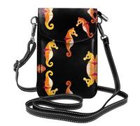 JKDGOJ Many seahorses Prints Crossbody bag, mobile phone bag, women's small wallet, a practical gift suitable for going out, exercising, and shopping