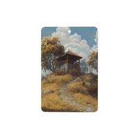 JKDGOJ Pavilion on the hill Pattern 6-piece Rectangle car air freshener with hanging type car accessories