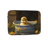 JKDGOJ Ruddy Duckling Picture Shockproof Portable Laptop Sleeve Bag 13 inch for Men Women Business Travel, Office Daily Use