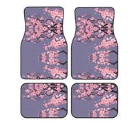 JKDGOJ Sakura in Full Bloom Prints Car Floor mats with Anti Slip Front and Rear are Suitable for Cars, Trucks and SUV