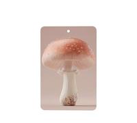 JKDGOJ Shy Mushroom Pattern 6-piece Rectangle car air freshener with hanging type car accessories