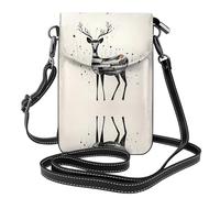 JKDGOJ spotted deer Prints Crossbody bag, mobile phone bag, women's small wallet, a practical gift suitable for going out, exercising, and shopping