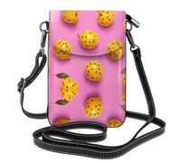 JKDGOJ Spotted passion fruit Prints Crossbody bag, mobile phone bag, women's small wallet, a practical gift suitable for going out, exercising, and shopping