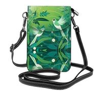 JKDGOJ Strange Bird Prints Crossbody bag, mobile phone bag, women's small wallet, a practical gift suitable for going out, exercising, and shopping