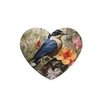 JKDGOJ Swallow in the flowers Pattern 6-piece Heart Shape car air freshener with hanging type car accessories