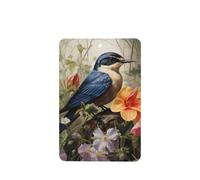 JKDGOJ Swallow in the flowers Pattern 6-piece Rectangle car air freshener with hanging type car accessories