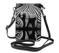 JKDGOJ The blackened bear. Prints Crossbody bag, mobile phone bag, women's small wallet, a practical gift suitable for going out, exercising, and shopping
