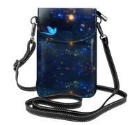 JKDGOJ The darkness of night Prints Crossbody bag, mobile phone bag, women's small wallet, a practical gift suitable for going out, exercising, and shopping