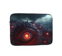JKDGOJ The Devil's Eye. Picture Shockproof Portable Laptop Sleeve Bag 15 inch for Men Women Business Travel, Office Daily Use
