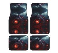 JKDGOJ The Devil's Eye. Prints Car Floor mats with Anti Slip Front and Rear are Suitable for Cars, Trucks and SUV