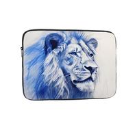 JKDGOJ The Silent Lion Picture Shockproof Portable Laptop Sleeve Bag 12 inch for Men Women Business Travel, Office Daily Use