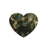 JKDGOJ The terrifying triceratops Pattern 6-piece Heart Shape car air freshener with hanging type car accessories