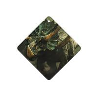 JKDGOJ The terrifying triceratops Pattern 6-piece Square car air freshener with hanging type car accessories