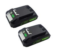 JKDND 2-pack 24V 3.0Ah Rechargeable Lithium-ion Power Tool Replacement Battery Compatible With Greenworks 29842 29852 29322 21342 BAG711 BAG708