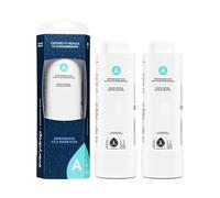 JKDND 2-Pack Compatible With Whirlpool Refrigerator Water Filter A,EDRARXD1 Replace Every Drop Filter Every 6 Months Gallons