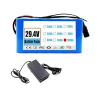 JKDND 29.4V 100Ah 7s3p 18650 Battery Pack + 2A Charger (2Line-DC) - Compatible With 24V-29.4V Motors