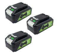 JKDND 3-pack 24V 6.0Ah 12-cell Rechargeable Lithium-ion Electric Tool Replacement Battery Compatible With Greenworks 29842 29852 29322 21342 BAG711 BAG708