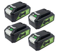 JKDND 4-pack 24V 6.0Ah 12-cell Rechargeable Lithium-ion Electric Tool Replacement Battery Compatible With Greenworks 29842 29852 29322 21342 BAG711 BAG708