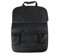 JKELPV Declutter Organiser Bag Auto Seat Back Pocket Rear Seat Trunk Organizer Auto Interior Supplies Upgrade Car Backseat Storage Bag For Car Truck Heavy Duty Organiser(Black)