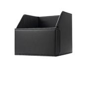 JKELPV Declutter Organiser Bag Car Trunk Organiser Leather Vehicles Storage Accessories Large Capacity Foldable Seat Back Stowing Tidying Organizer Heavy Duty Organiser(Carbon,S)