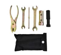 JKELPV flywheel Remover 1set Universal Motorcycle Repair Tool Motorbike Spark Plug Wrench Screwdriver Sleeve Pliers Wrenches Socket Flywheel Locking Tool