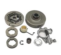 JKELPV flywheel Remover Clutch Drum 3/8" 8T 7T Sprocket Rim Kit Fit For Stihl MS361 MS 361 Oil Pump Worm Gear Chainsaw 1128 007 1000, 1128 160 2004 Part Flywheel Locking Tool