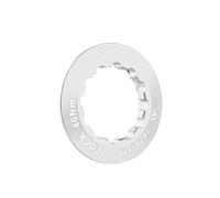 JKELPV flywheel Remover Fit For MUQZI Cassette Lockring MTB Road Bike 8 9 10 11 12peed Freewheel Ultralight Cap Aluminum Alloy Locks Cover Flywheel Locking Tool(Silver)