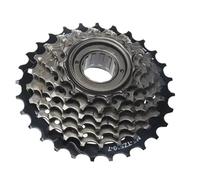 JKELPV flywheel Remover Fit For TOURNEY TZ500 6/7 Speed Cassette Mountain Bike Freewheel Metal Thread Sprocket 14-28/34T Bike Part Cassete 6/7v Flywheel Locking Tool(TZ500-7S 28T)