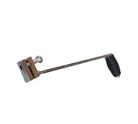 JKELPV Kick Starter Shafts Fit for 50cc-160cc ATV Quad Motocross Accessories Motorcycle Parts Metal Kick Start Starter Lever Pedal Crank(Silver b)