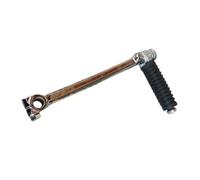 JKELPV Kick Starter Shafts Motorcycle Pedal Kickstart Lever Starter Levers Fit for 50cc-150cc Pit Dirt Bike Off Road Motocross Spare Parts(Silver c)