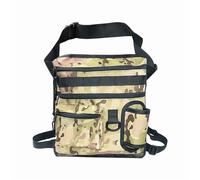 JKELPV Organiser Metal Detector Finds Bag All Terrain Garden Detecting Pouch Accessories Digger Tools Bag Toolbox Organiser(Camo)