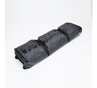 JKELPV Ski Straps Ski and Snowboard Bag with Wheels, Padded Waterproof Large Ski Boot Bag, Double Roller Travel Bag Ski Board Bag(Gray 165 175)