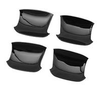 JKELPV Support Handle Fit for BYD ATTO 3 Yuan Plus 2022-2025 Door Bowl Handle Frame Warrior Automotive Modification Parts Door Panel Handles(Silver RHD)