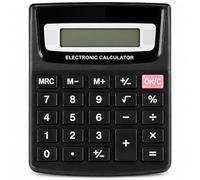 JKG DESKTOP CALCULATOR - Large 8 Digit Solar Calculator for Office & School | Dual Power Battery Desk Calculator with Large Display for Home, Business, Accounting, Maths, Students & Everyday Use