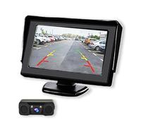 JKGBUK Parking Camera for Car for Chevrolet Volt Spark Sonic Onix Celta Bolt EV Agile 2000-2025, Backup Camera Monitor 4.3 Inch Reverse Rear View Easy Setup Backup Camera System