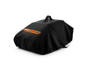 JKGBUK Robot Protector for Flymo UltraLife 800, 600D Reflective Oxford Fabric Cover with Elastic Fit for Robotic Mowers