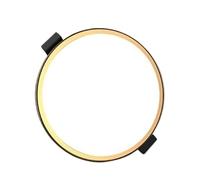 JKGTOYHZK Dimmable LED Panel Light Ultra Thin Ceiling Recessed Downlight 7w 9w 12w 5w Round LED Spot Light AC85-265V(Warm White 3000k,Golden A)